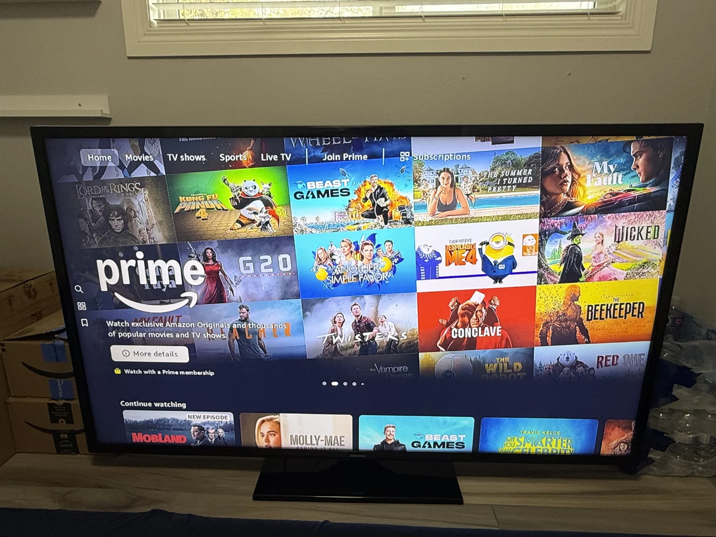 55 Inch Samsung Smart UHD TV