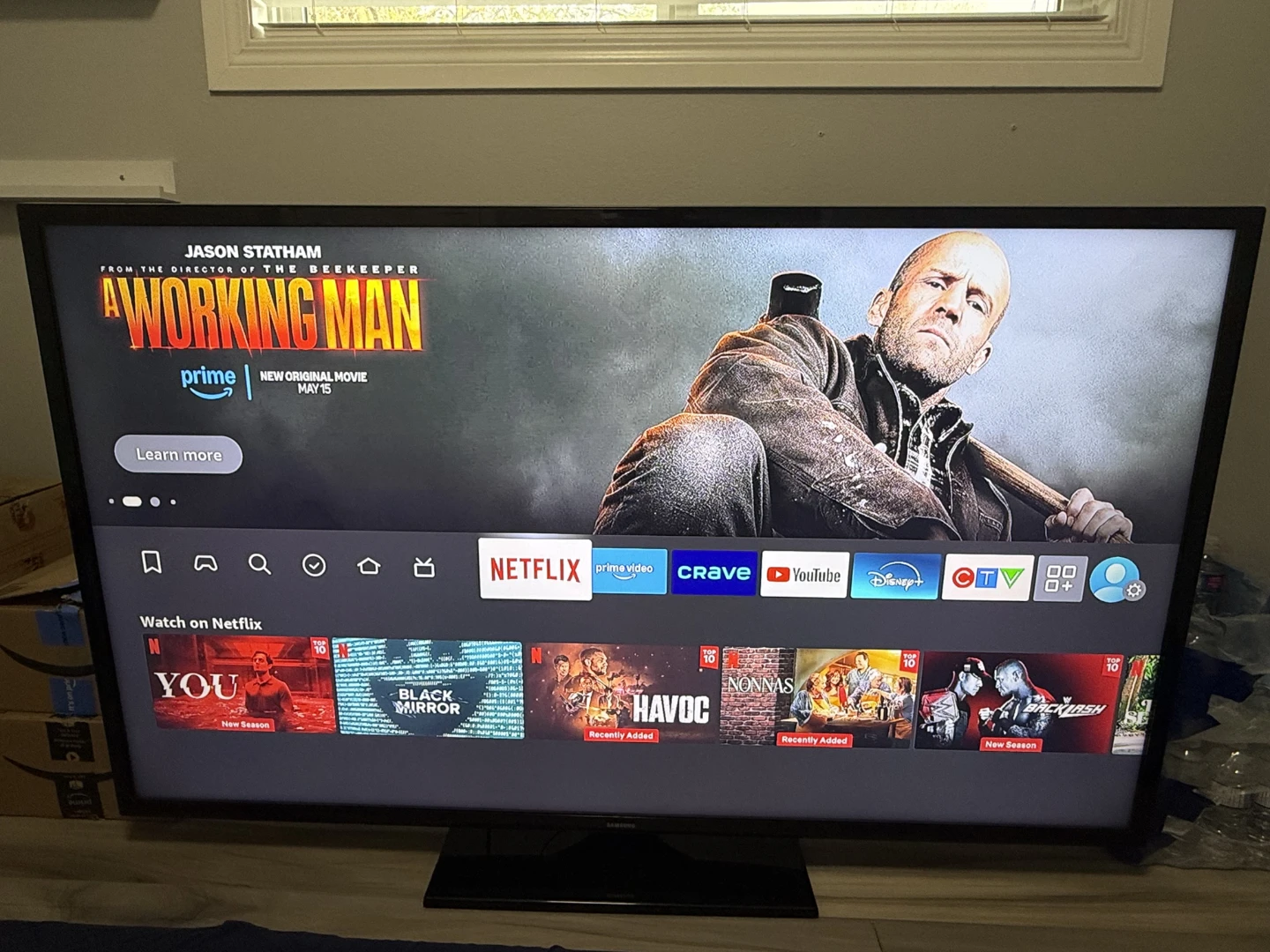55 Inch Samsung Smart UHD TV - photo 4