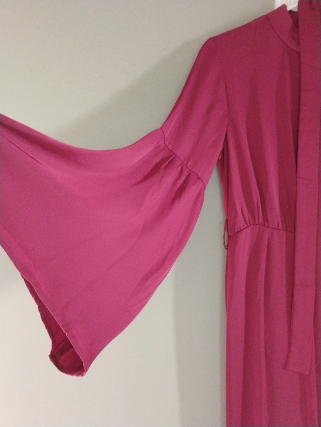Red Veiled Collection Jumpsuit - photo 2