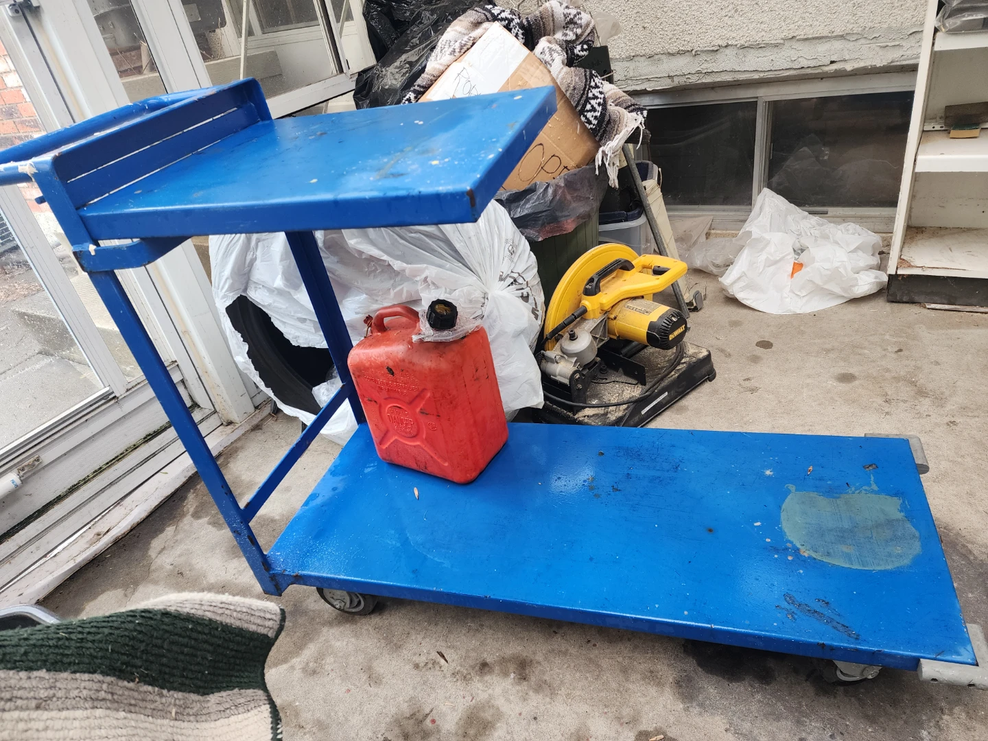 Metal trolly Service Cart