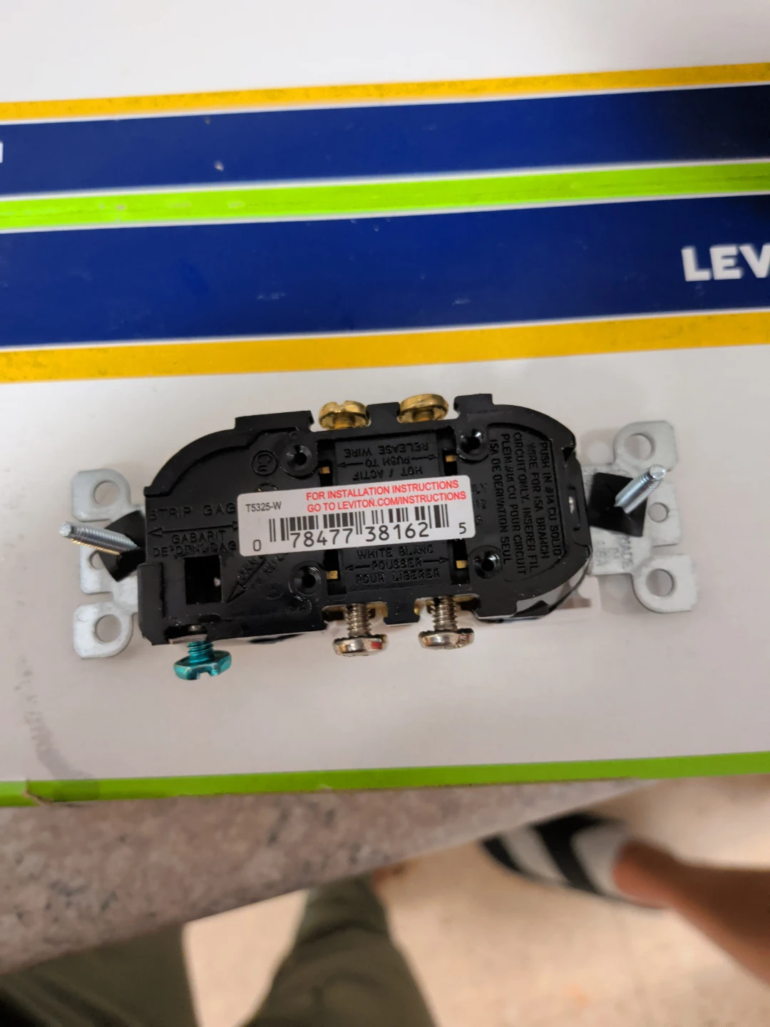 Leviton Outlet Receptacle - photo 2