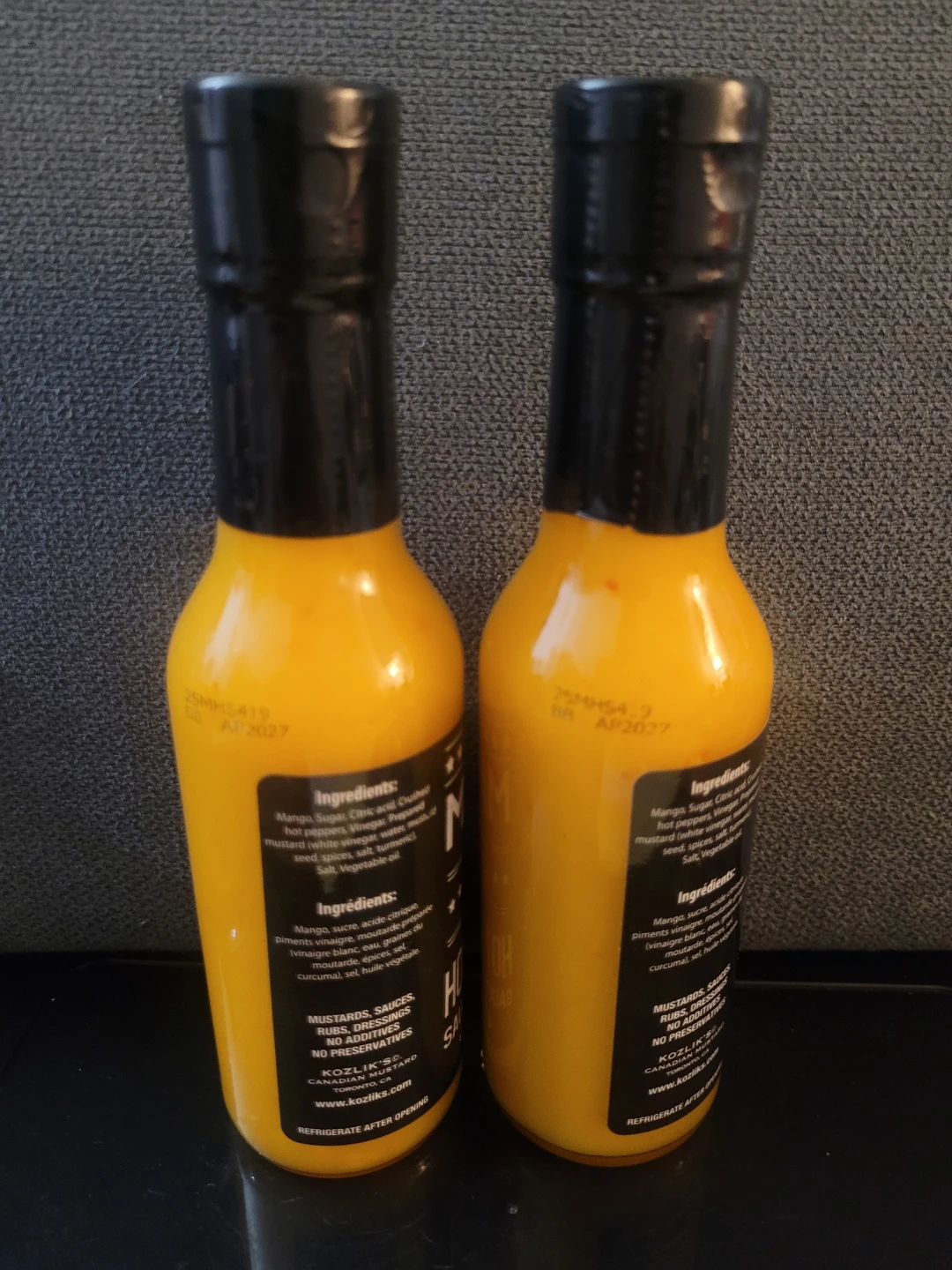 Kozlik's Mango Hot Sauce (2 x 145ml) - photo 2