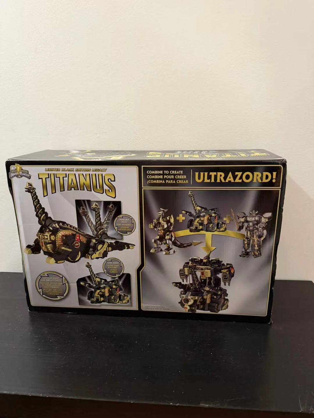 Power Rangers Titanus Limited Black Edition Legacy Ultrazord - photo 2
