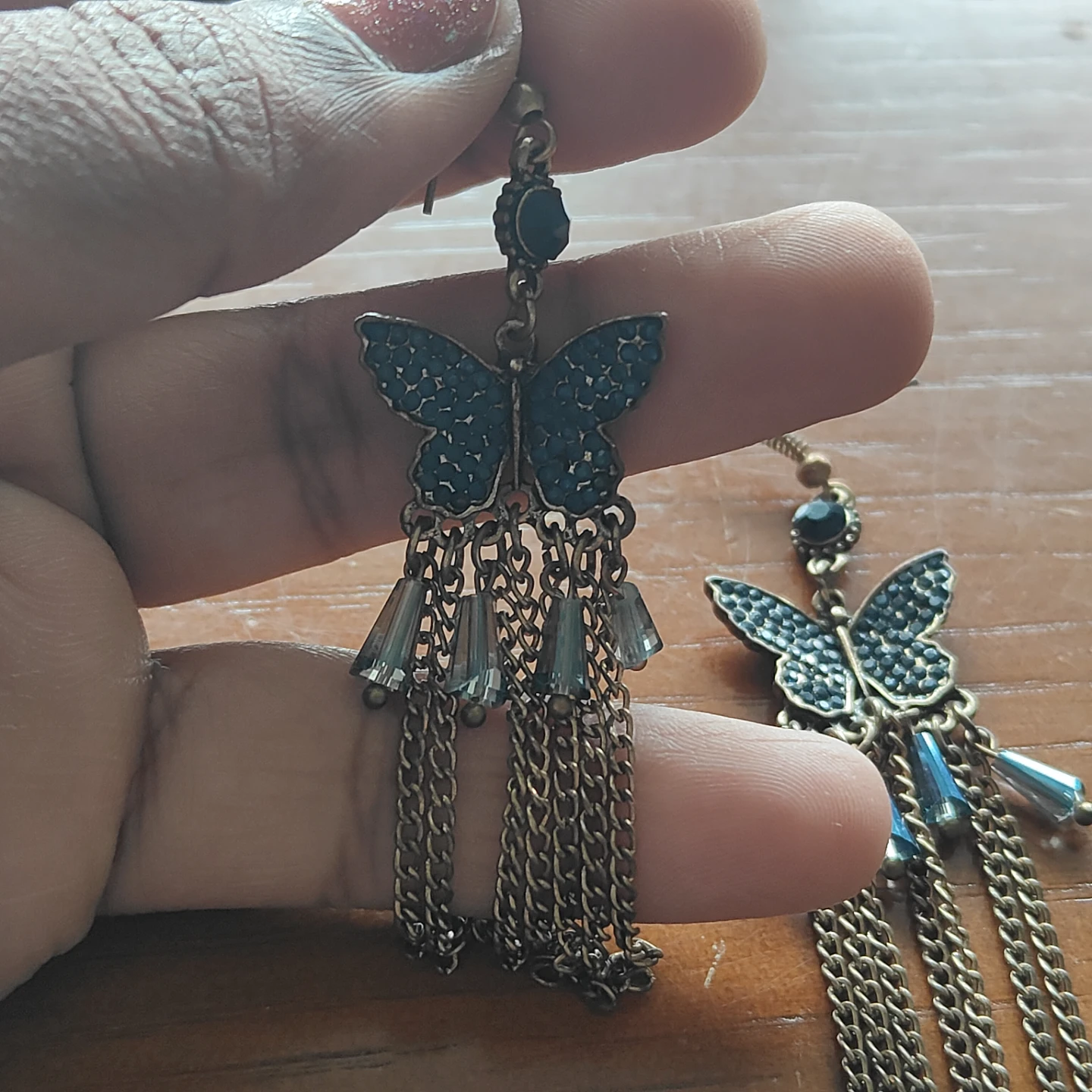Butterfly earrings - photo 2