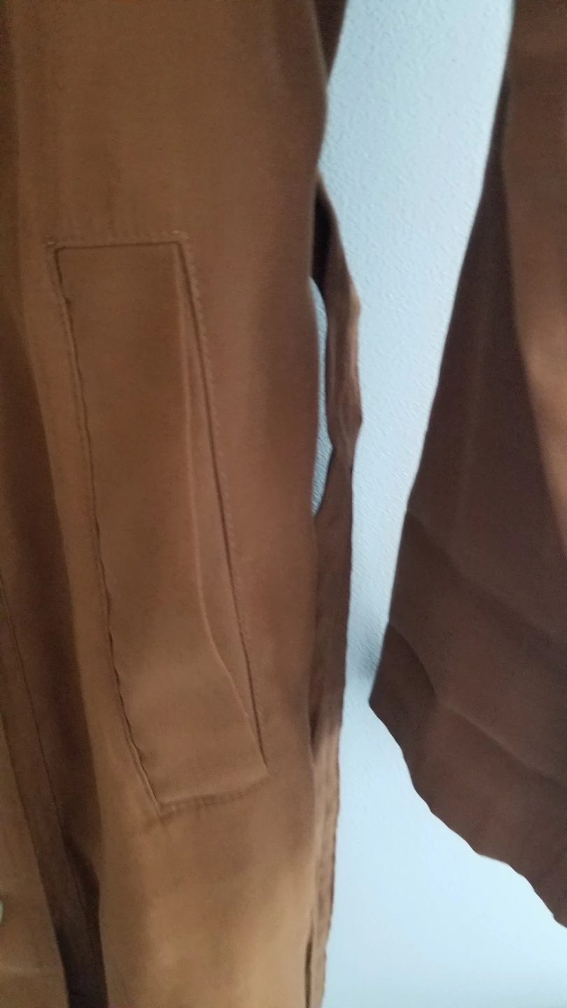 Forever 21 Brown Double-Breasted  Coat. Women's Size M - photo 5