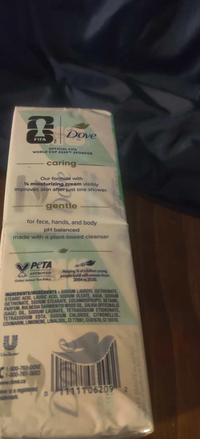 Dove Amberwood & Sage Oil Beauty Bar 6 Pack - photo 3