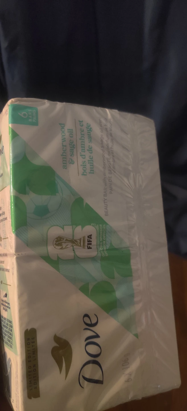 Dove Amberwood & Sage Oil Beauty Bar 6 Pack - photo 4