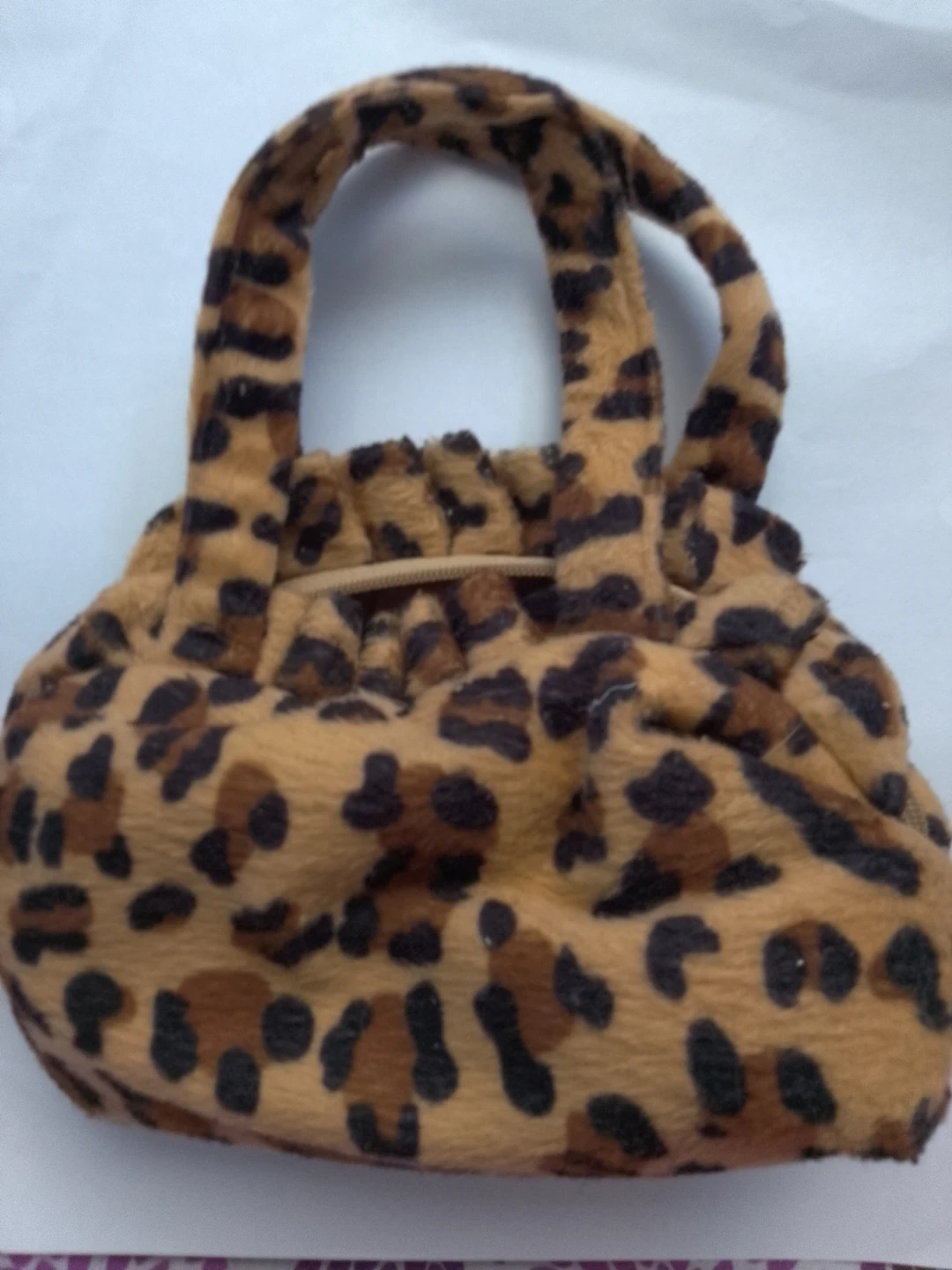 Leopard Print Small Handbag ⚽