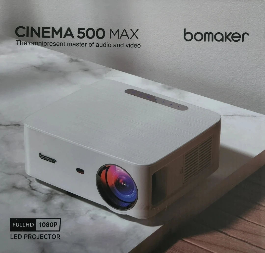 ⚽ NEW Bomaker Cinema 500 MAX LED Projector