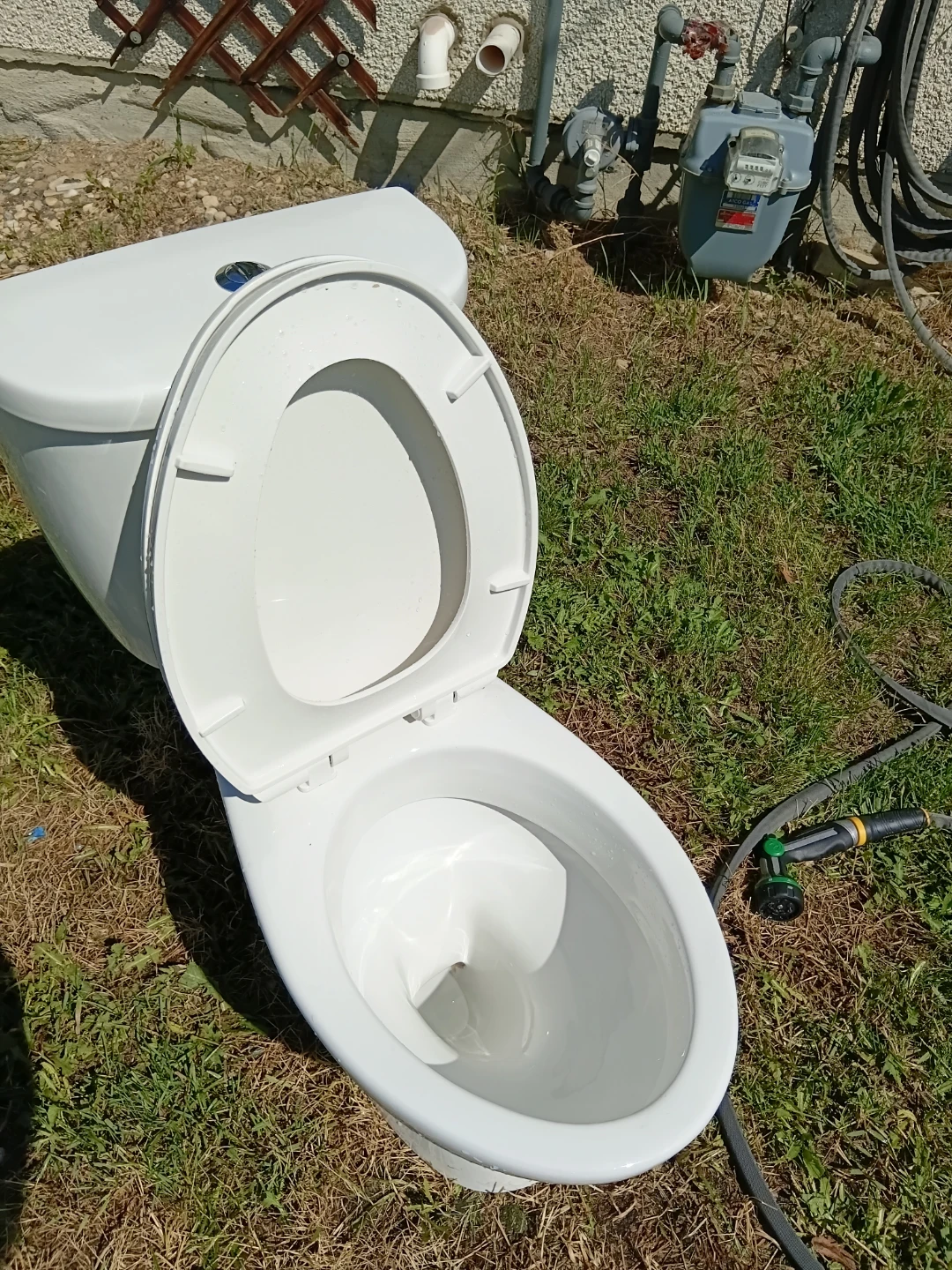 Standard White Toilet Bowl with dual flush - photo 3