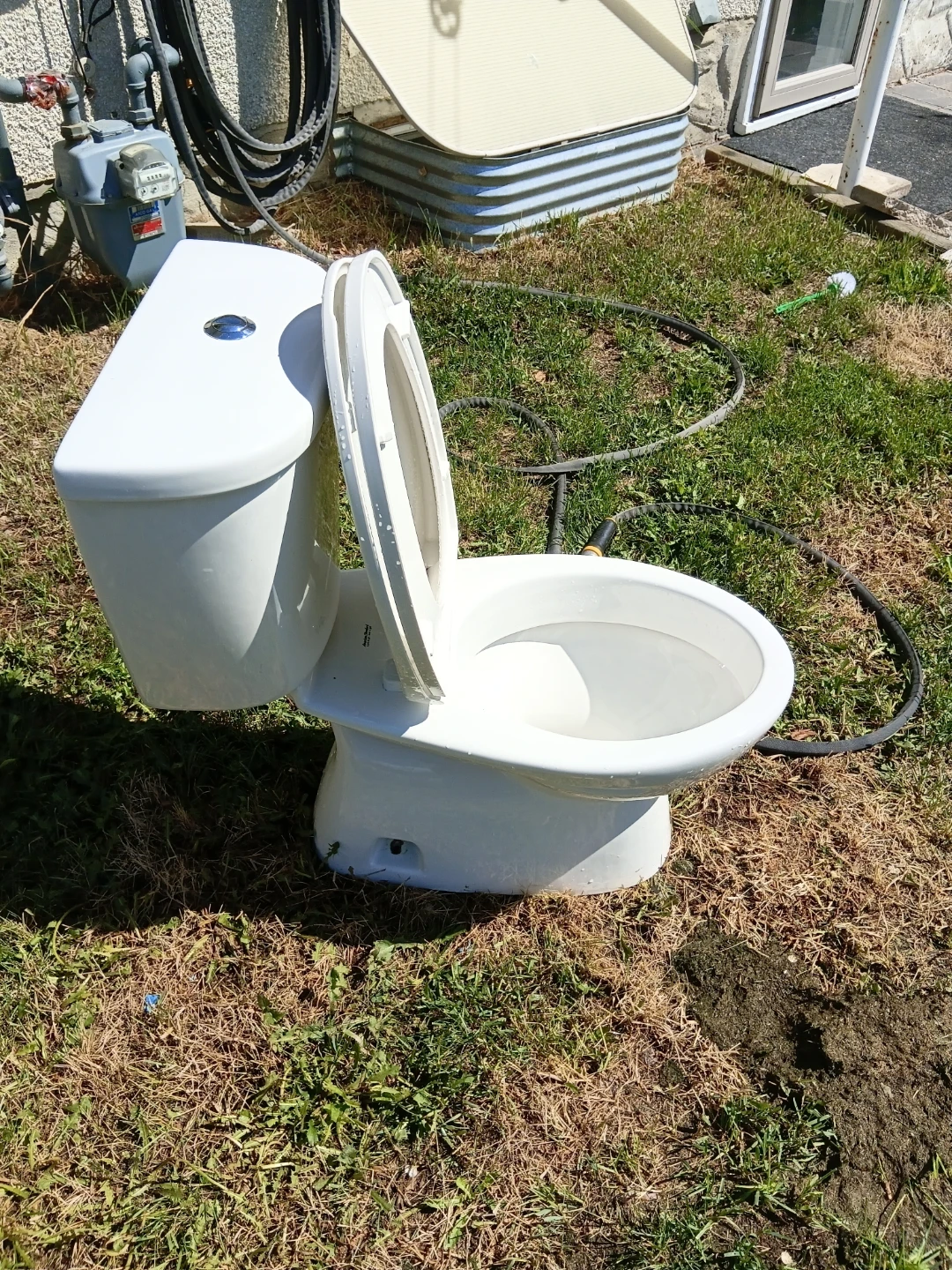 Standard White Toilet Bowl with dual flush - photo 4
