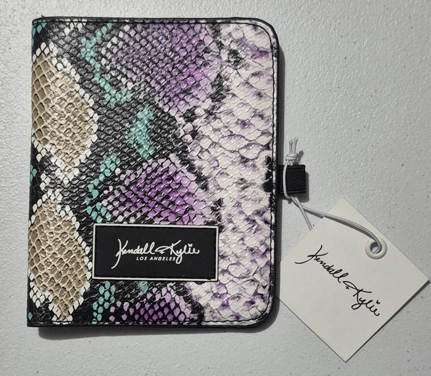 Kendall & Kylie Snake Print Passport Holder