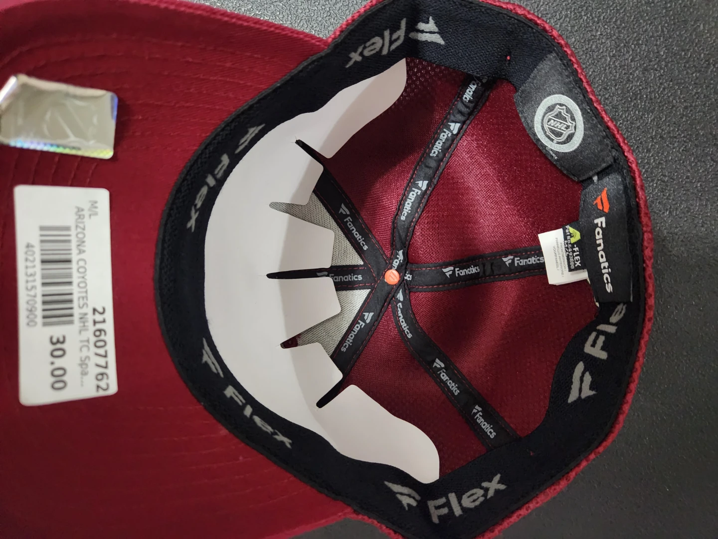Arizona Coyotes NHL Fanatics Stretch Fit Baseball Cap - photo 3