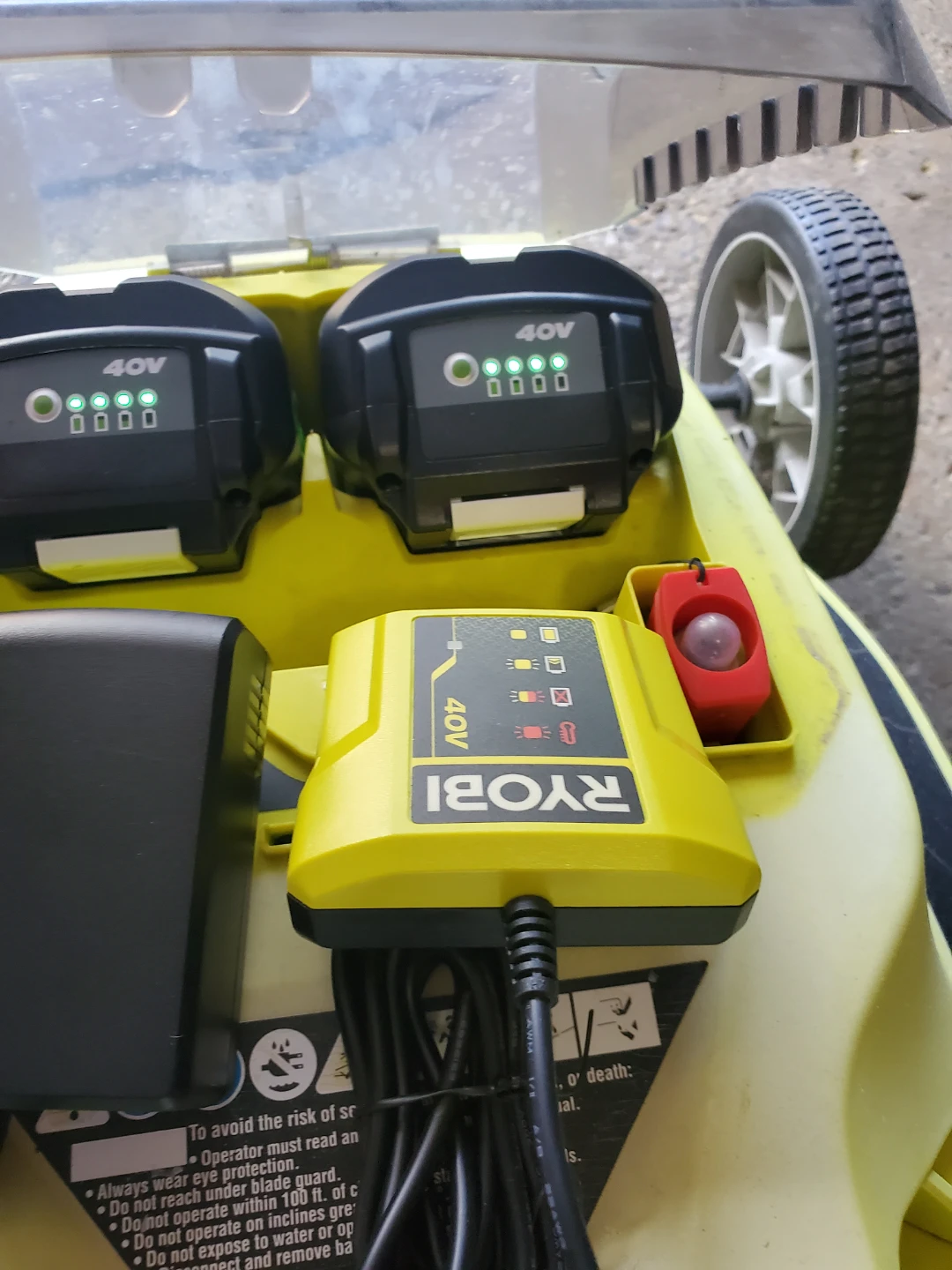 Ryobi 20-Inch Brushless Electric Mower - photo 5