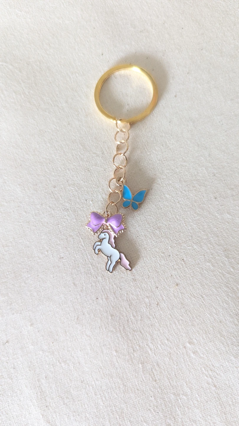 Unicorn purse charm