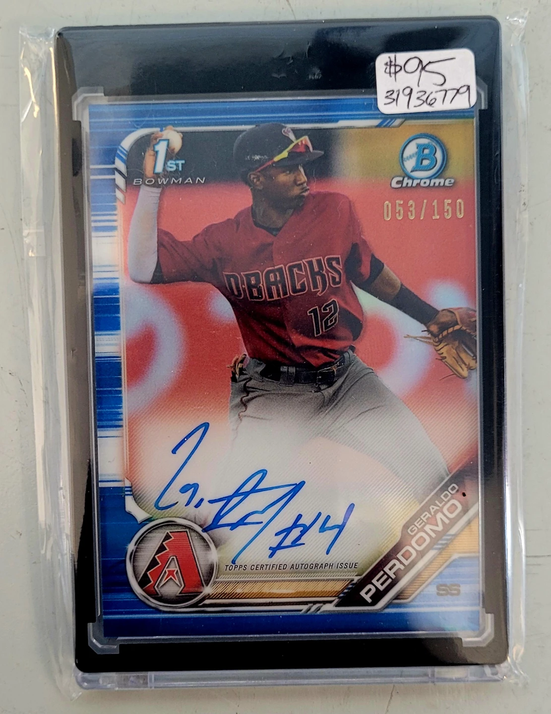 Topps Bowman Chrome Prospects Geraldo Perdomo (31936779)