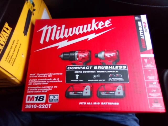 Milwaukee M18 Compact Brushless 2-Tool Combo Kit - photo 2