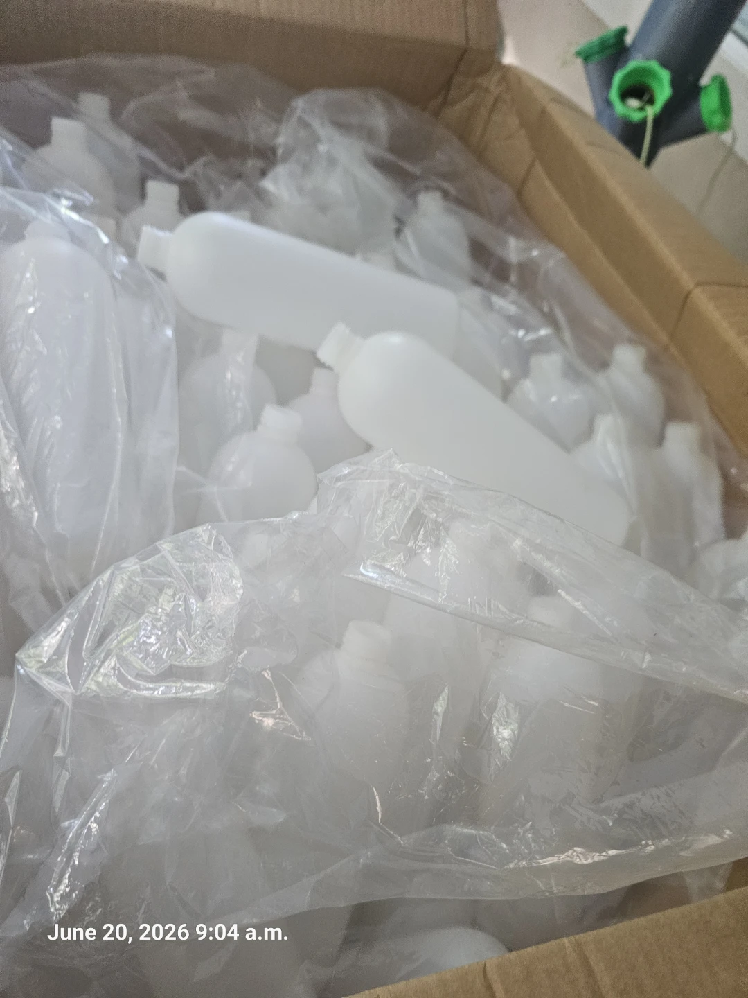 White Plastic Bottles