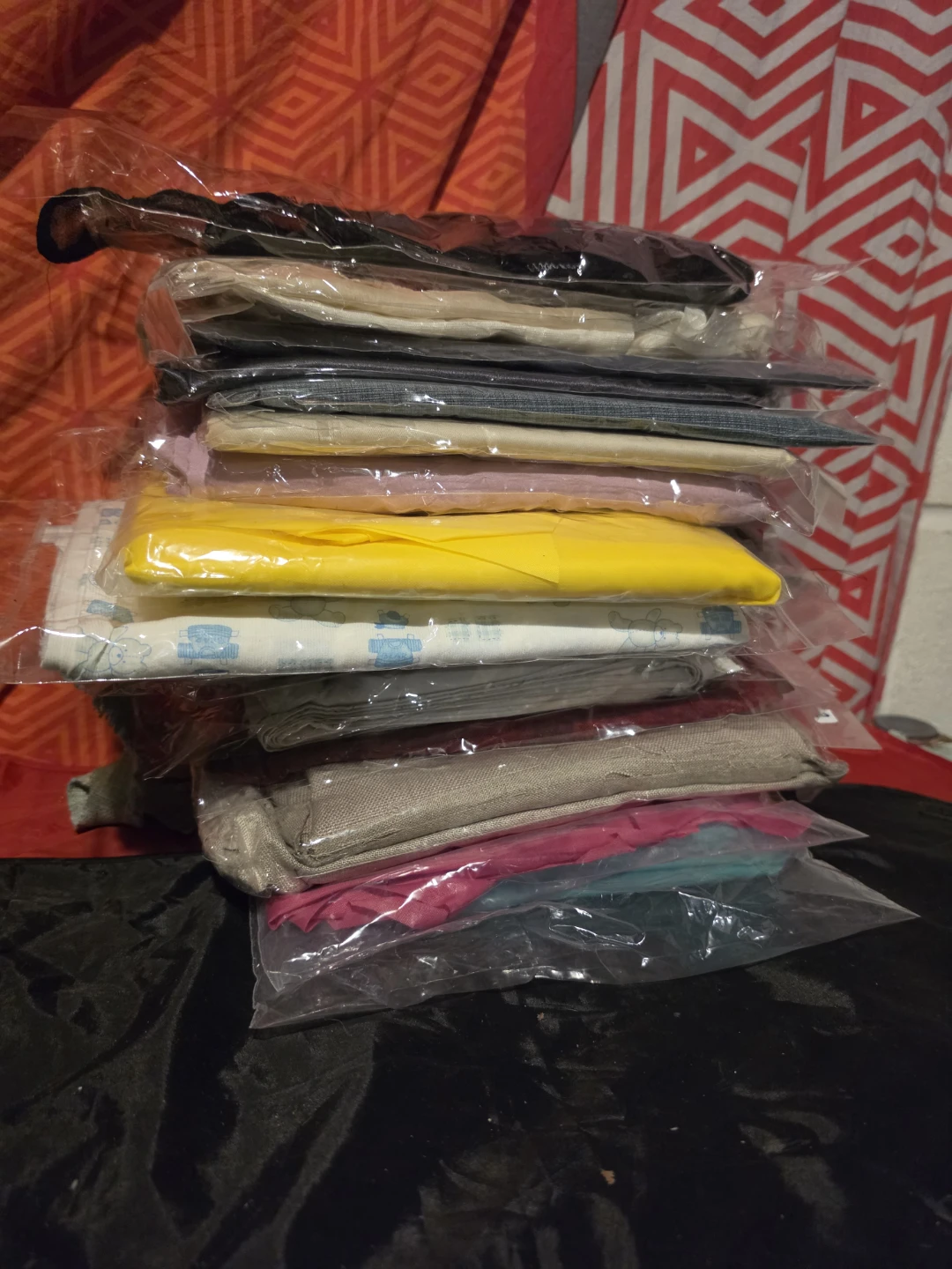 Pack of various colourful scrunchies - photo 2