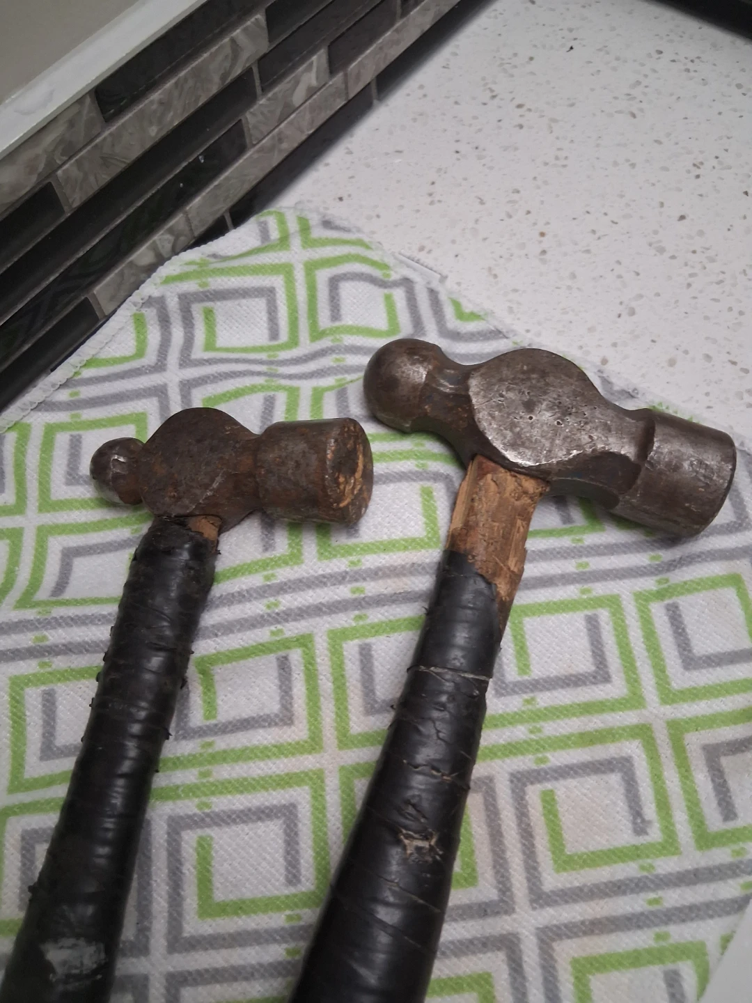 Vintage Ball Peen Hammers (Set of 2) - photo 5