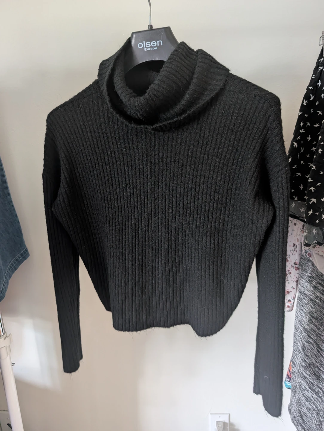 George Black Turtleneck Sweater