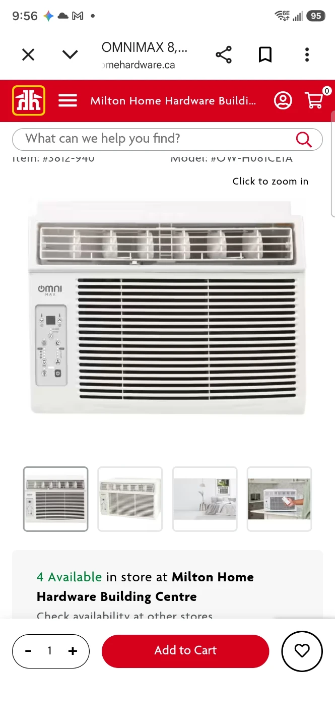 OMNIMAX Window Air Conditioner