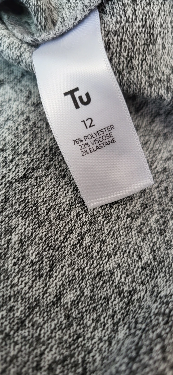Tu Woman Grey Top Size 12⚽ - photo 4