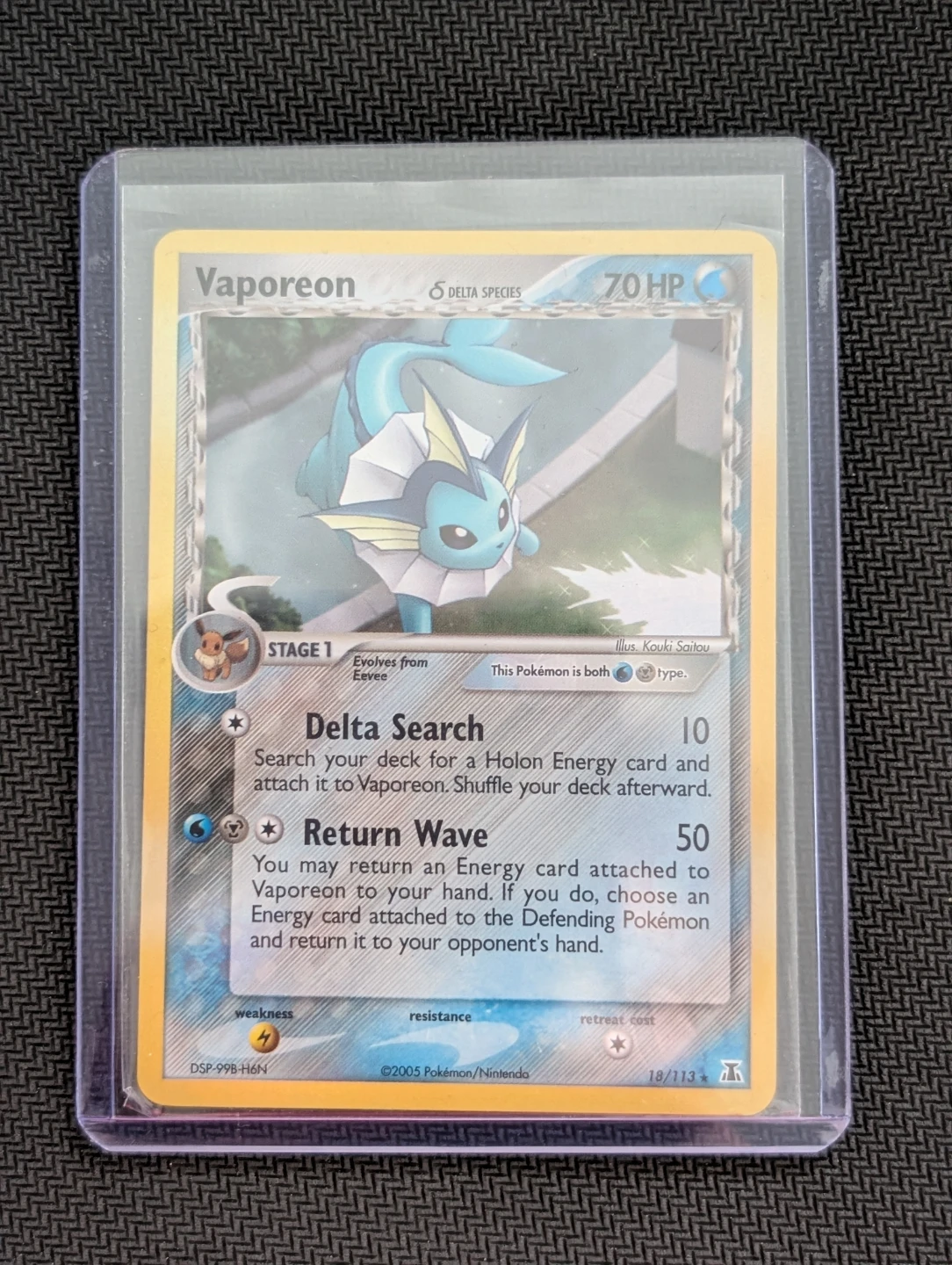Vaporeon Delta Species Holo 18/113 - Pokemon - photo 5