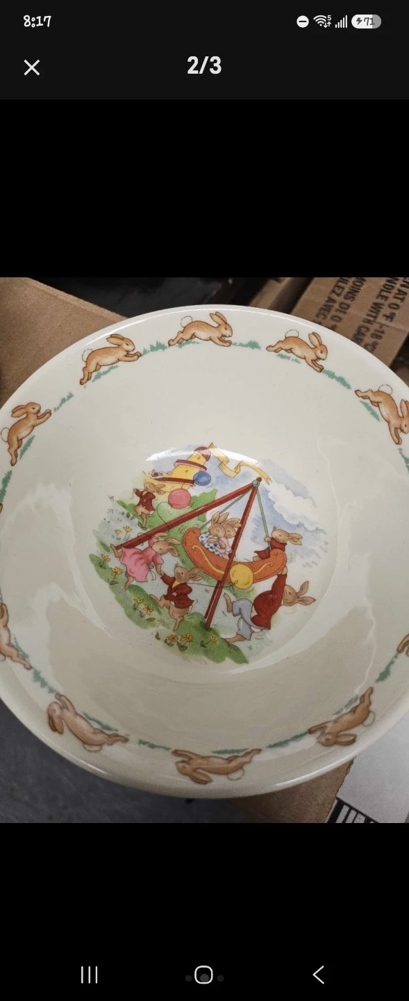 Beatrix Potter Peter Rabbit Mug and Bowl Set - photo 2