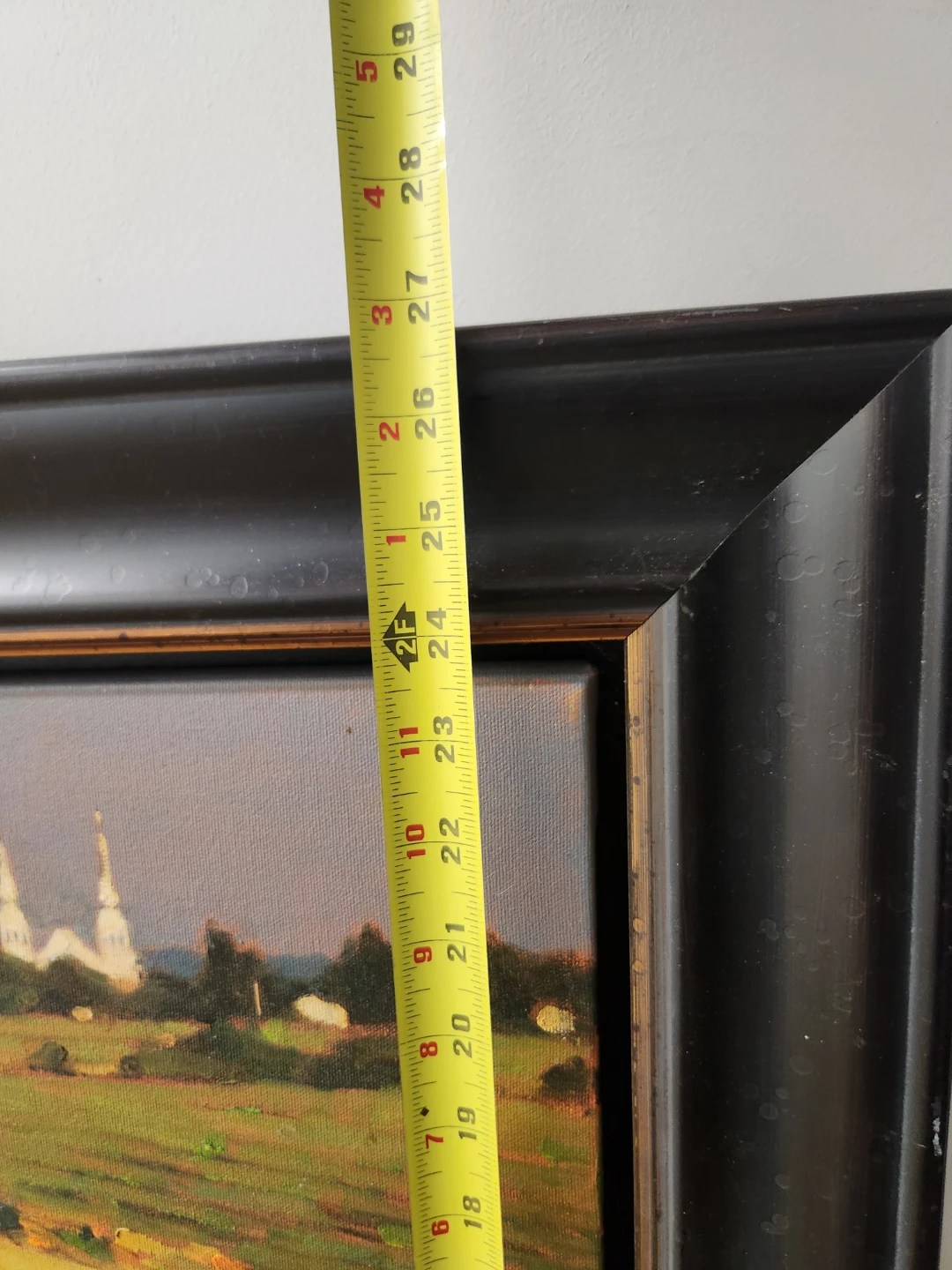 Real Sabourin "Champ De Ble" Oil Painting 20 X 30 in. - photo 4