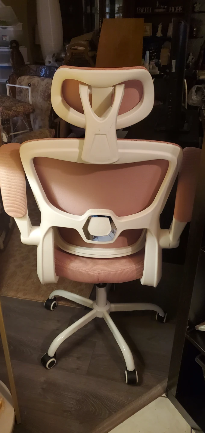 Ergonomic Office Chair - Pink Mesh - photo 4