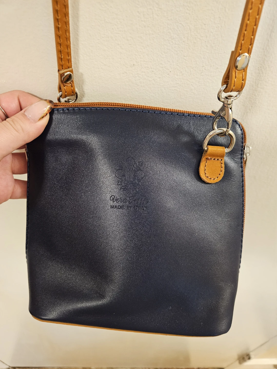 ITALIAN Leather Crossbody Bag - photo 2