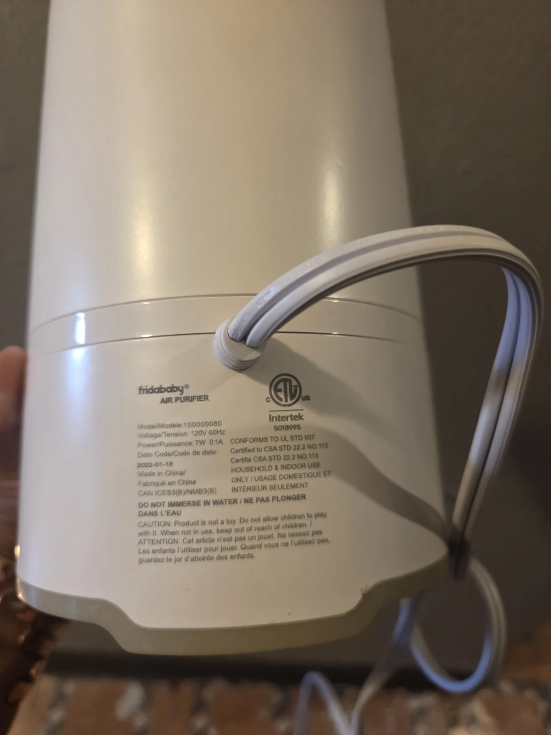 Frida Baby 3-in-1 Air Purifier, Sound Machine & Night Light - photo 5
