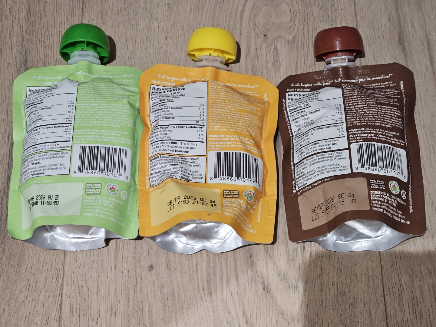 Love Child organic veggie and fruit pouches - photo 2