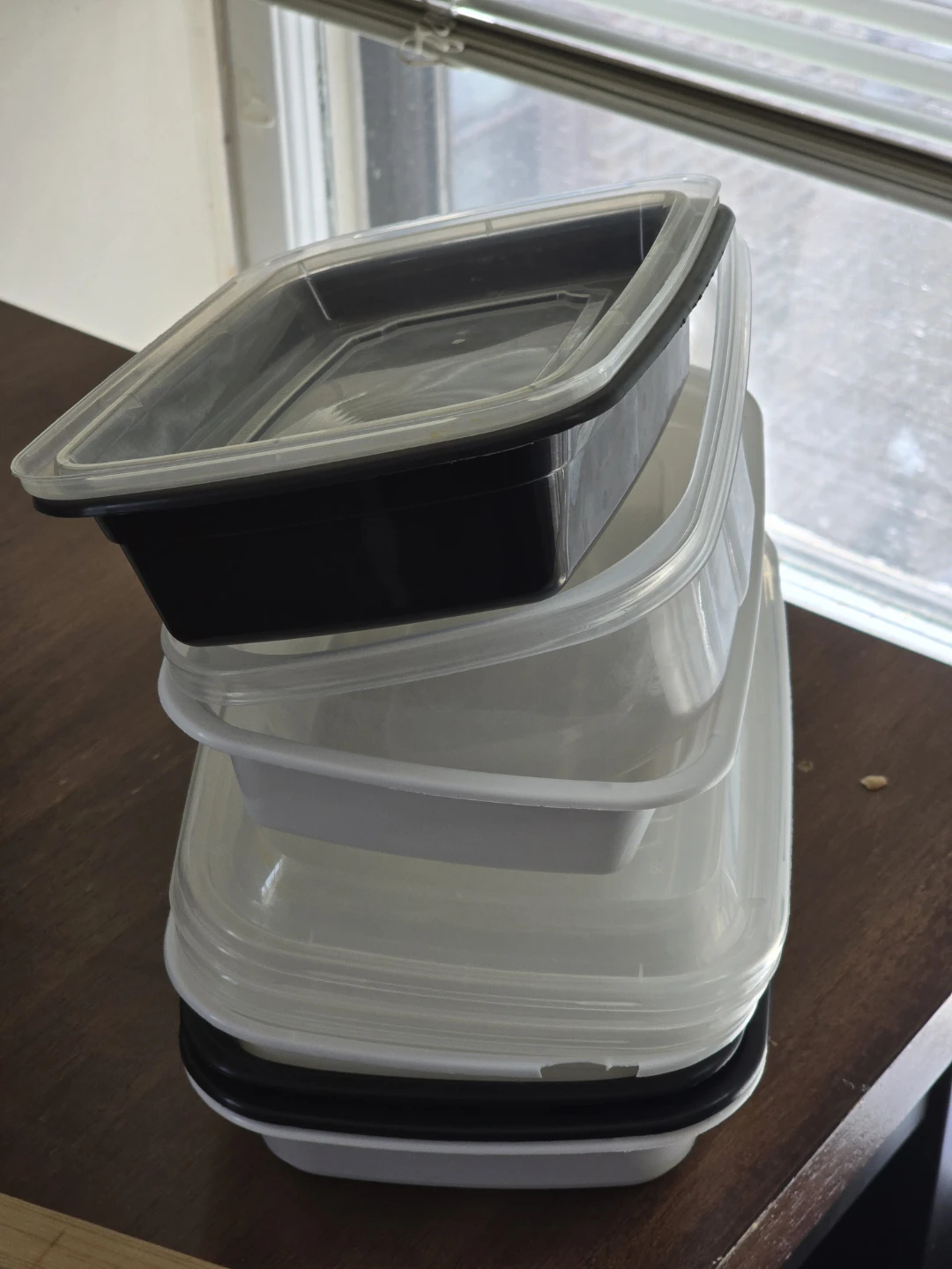 ⚽ Food Storage Containers with Lids (Set of 5)