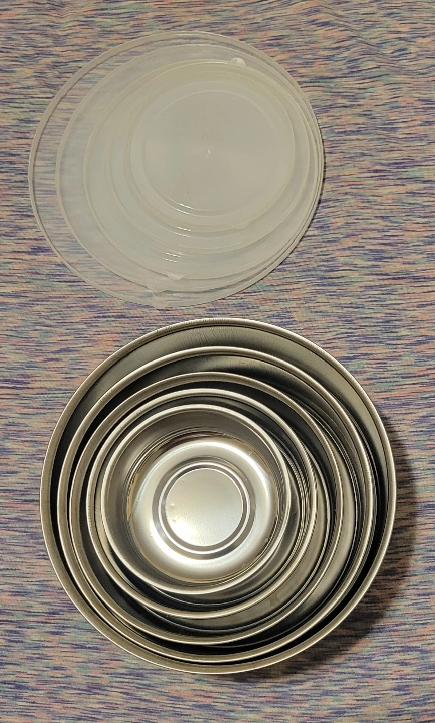 HiCOLES Stainless Steel Food Containers Set w/Lids. New - photo 5