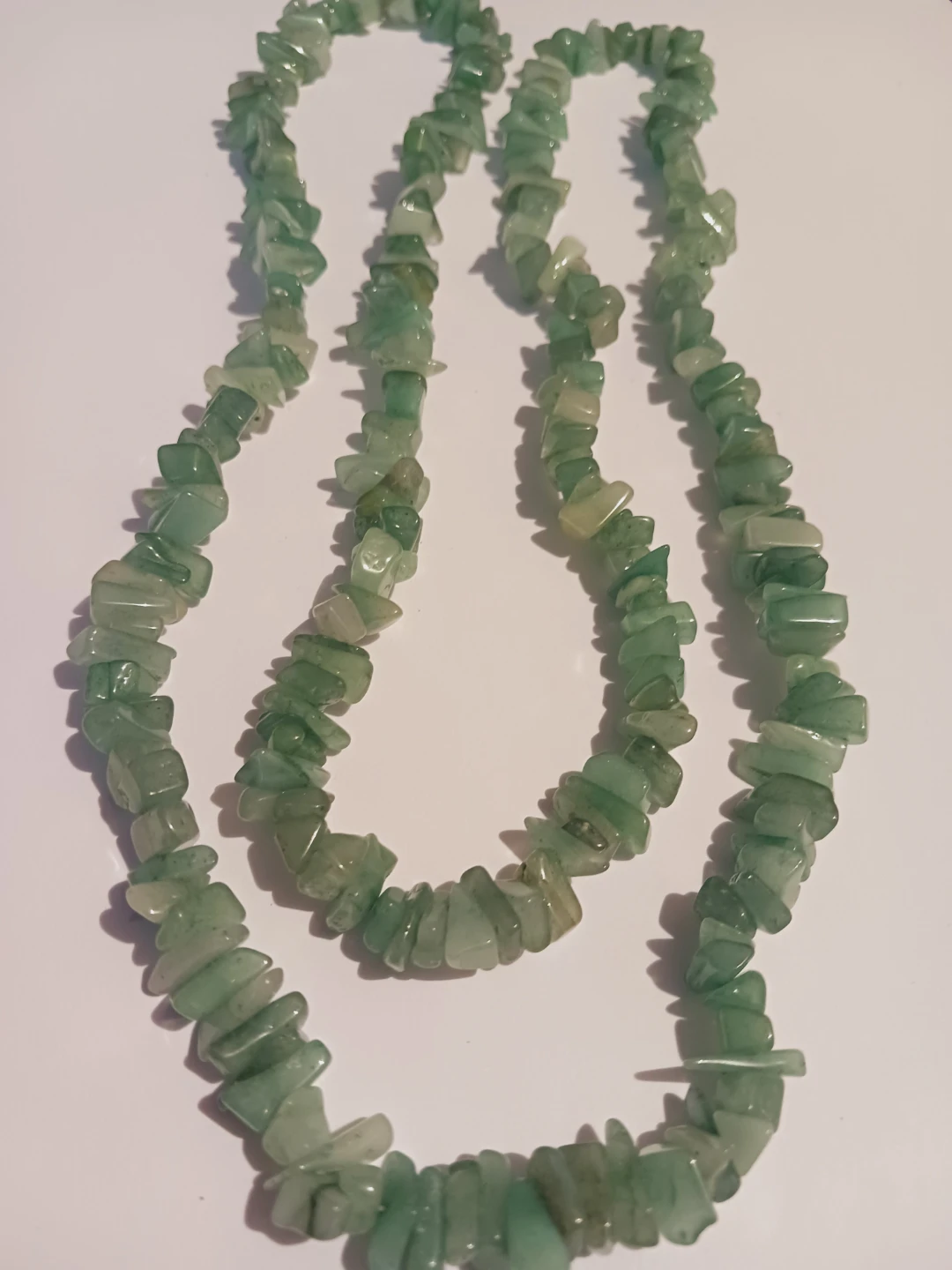 Genuine Green Gemstone Necklace - photo 2