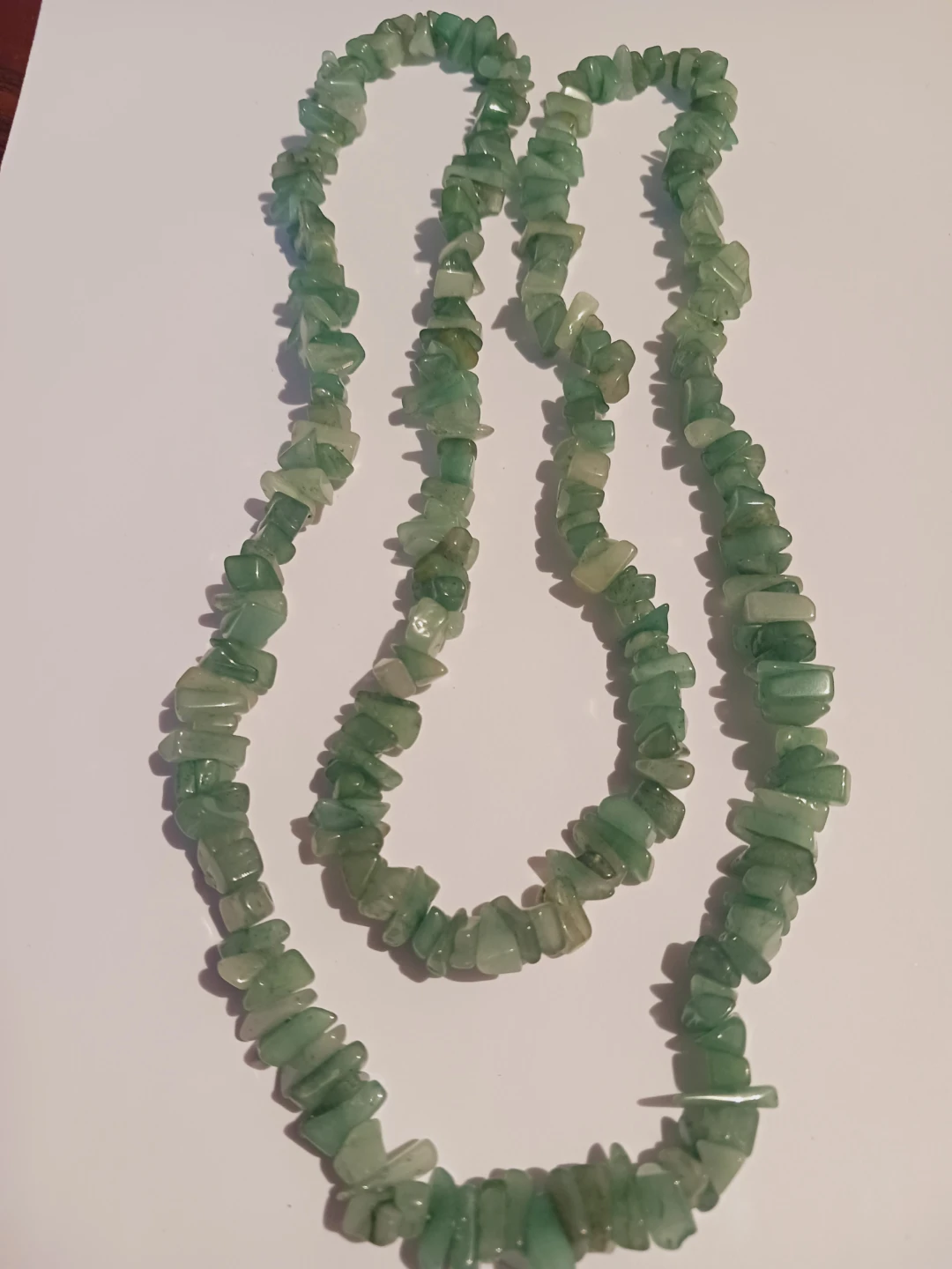 Genuine Green Gemstone Necklace - photo 3