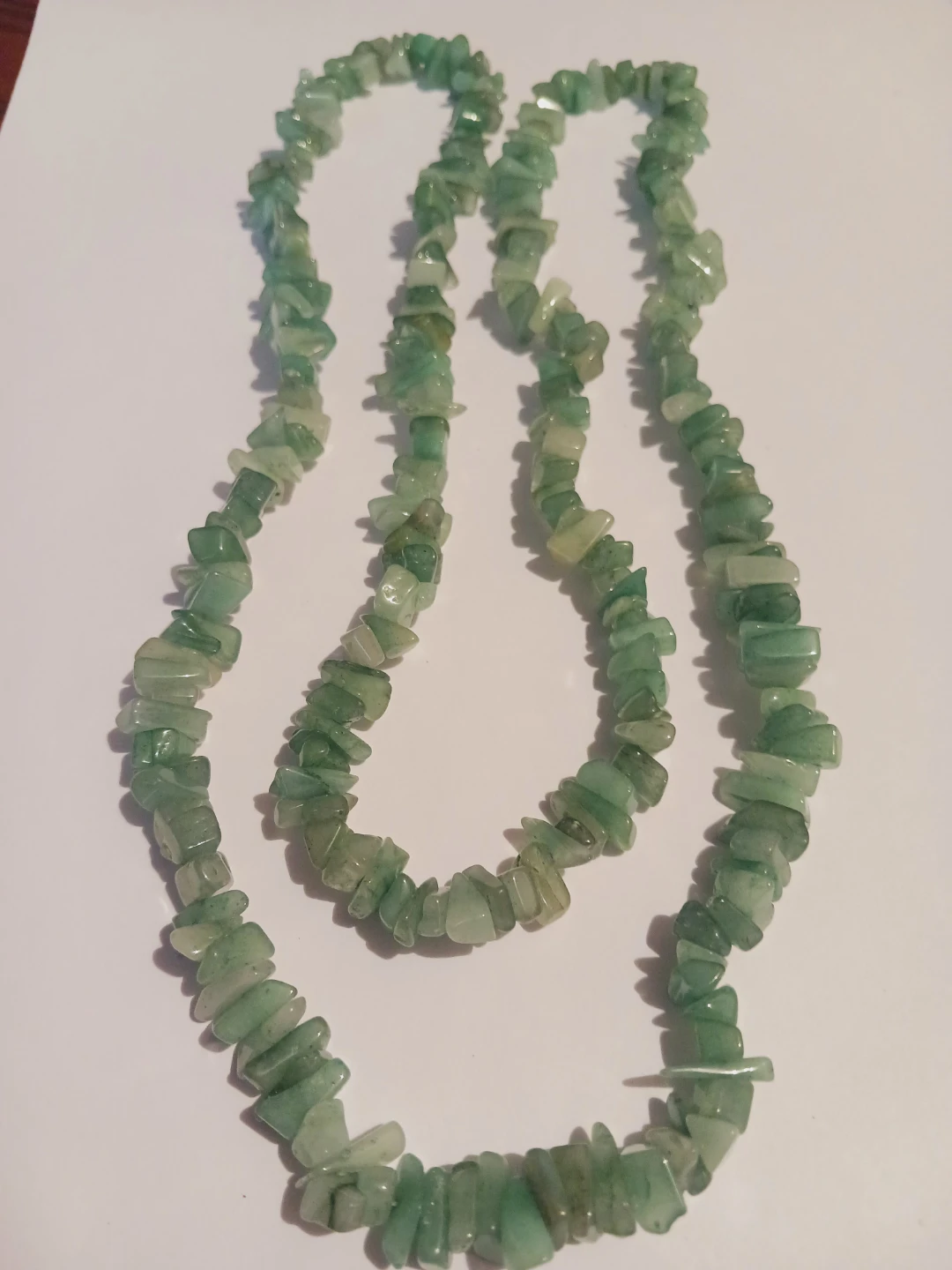 Genuine Green Gemstone Necklace - photo 4
