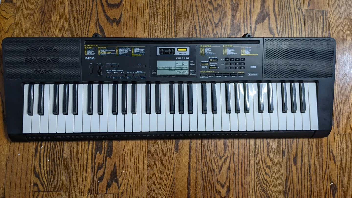Casio CTK-2400 Portable Keyboard - photo 2