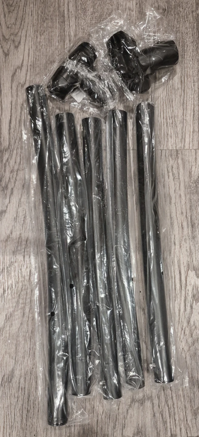Black Curved Shower Curtain Rod 40"-78" Adjustable - photo 4