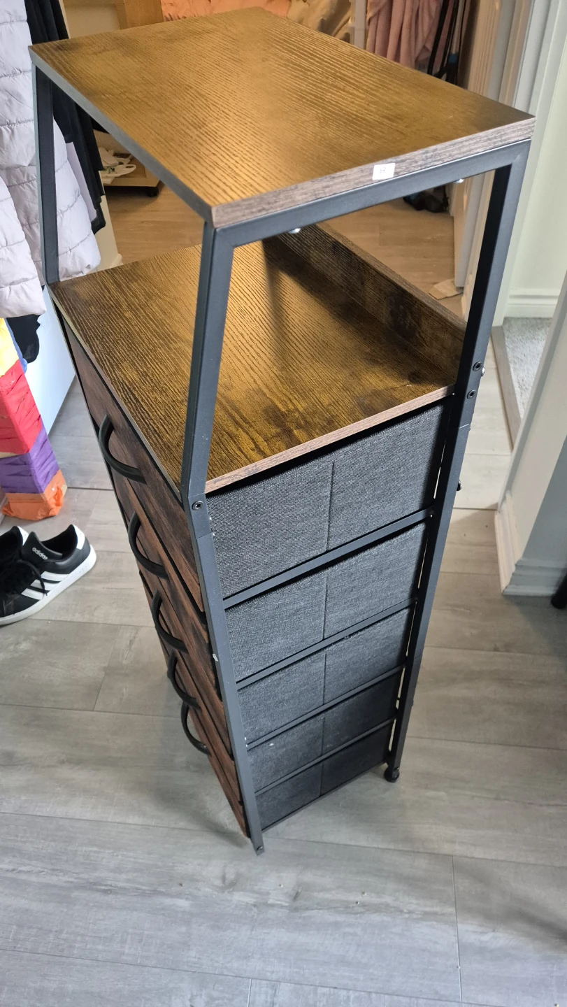 Tall Storage Unit with 5 Drawers - photo 2