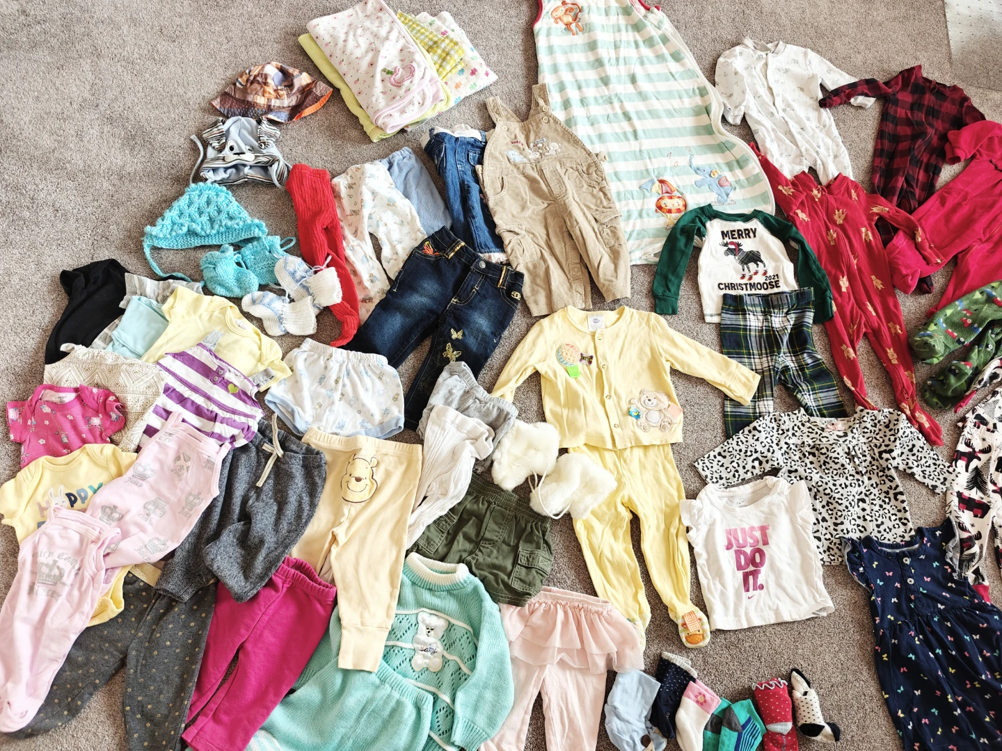 ⚽ Baby clothes mix size 0-12 months 57 pcs - photo 2