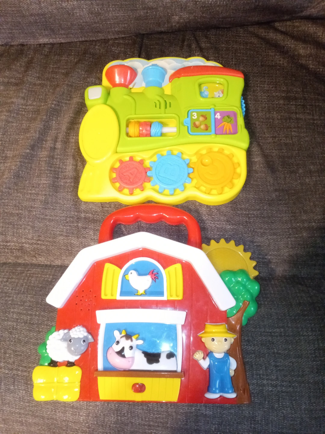 Fisher-Price Laugh & Learn Farm and Train Toys