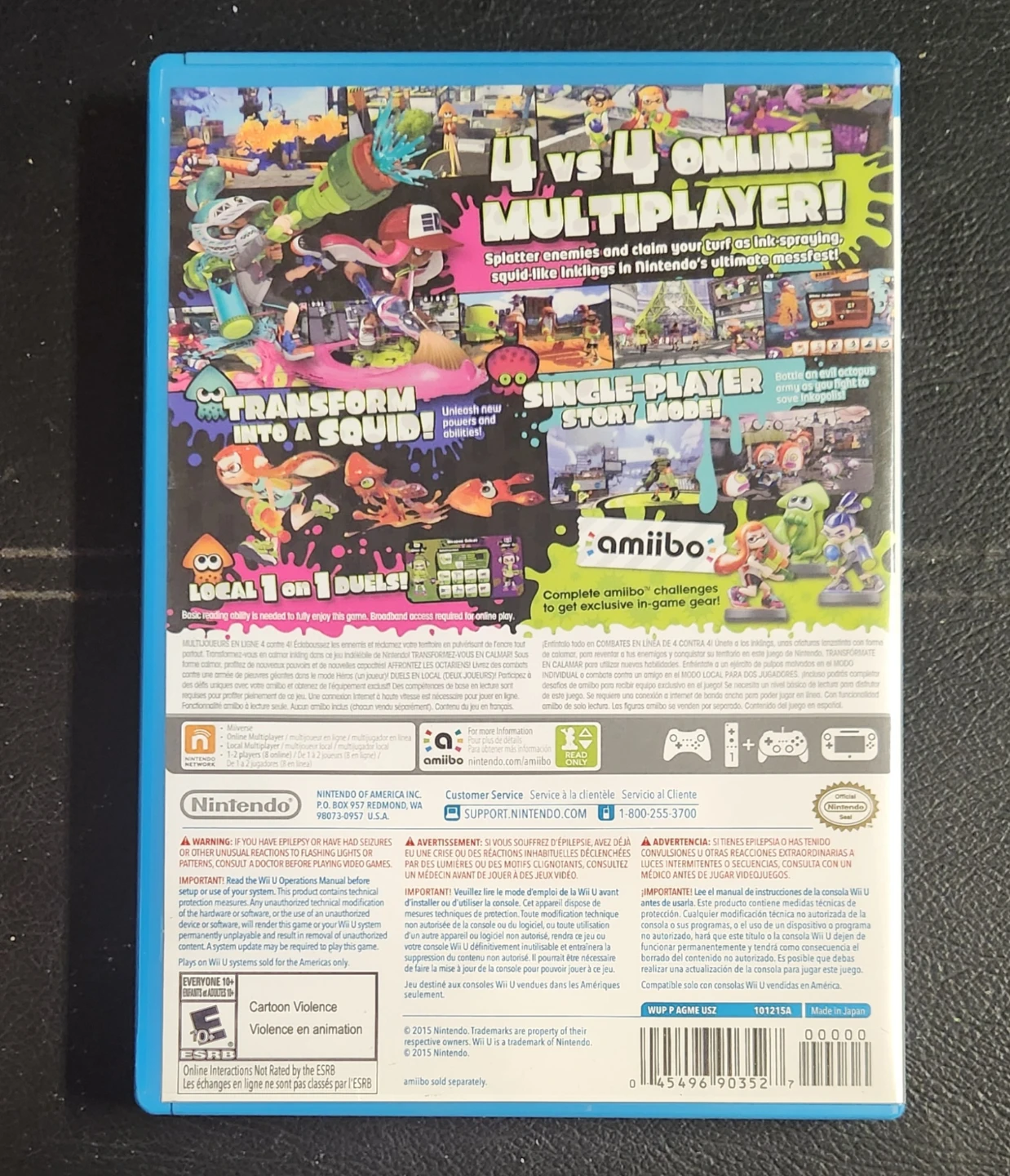 Splatoon - Nintendo Wii U ⚽️ - photo 3