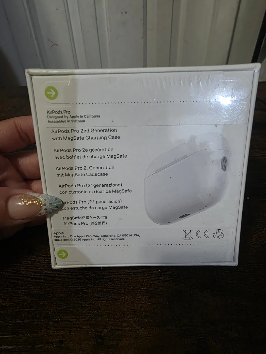 Apple AirPods Pro 2nd Gen with MagSafe Charging Case