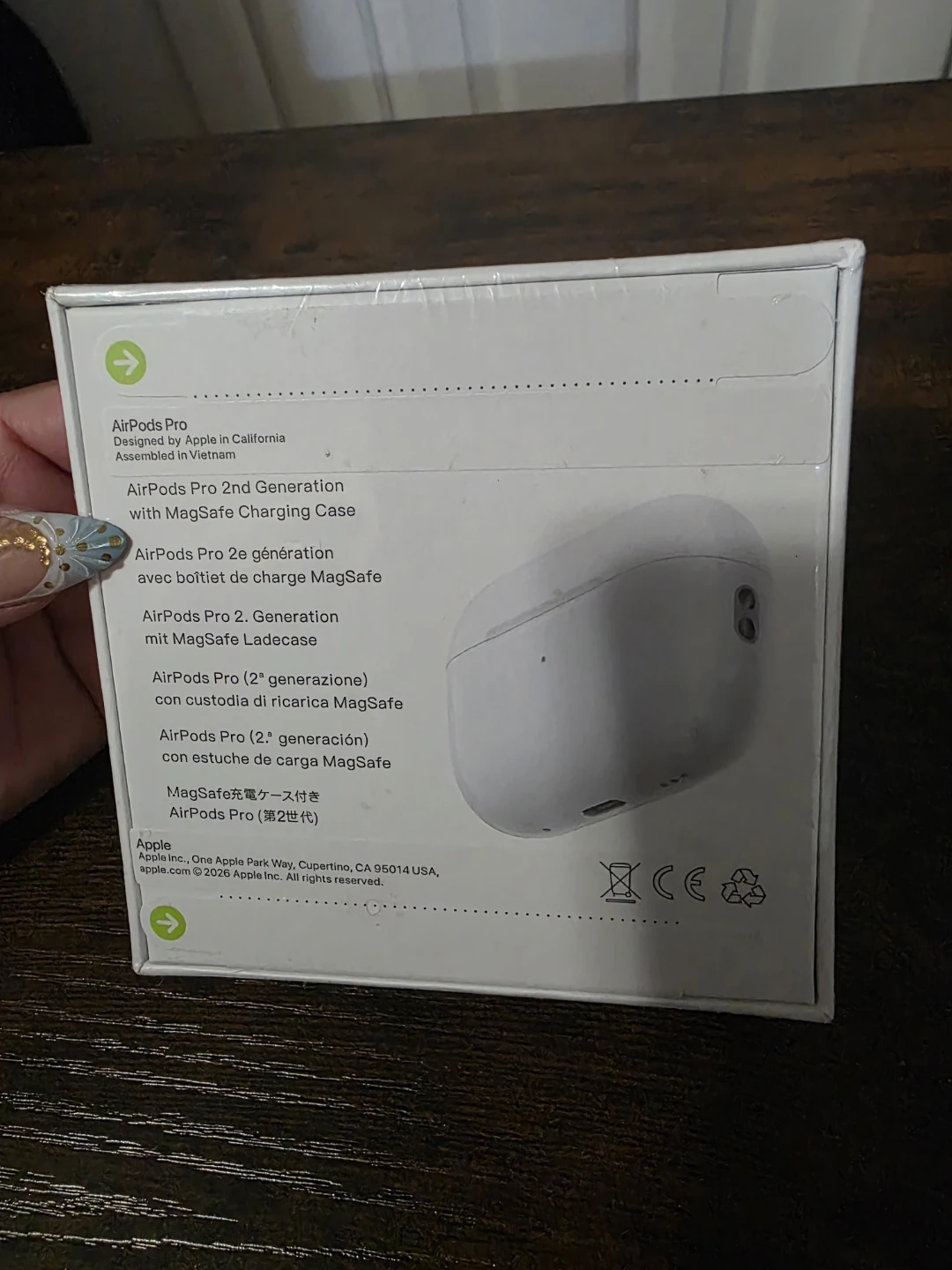Apple AirPods Pro 2nd Gen with MagSafe Charging Case - photo 2