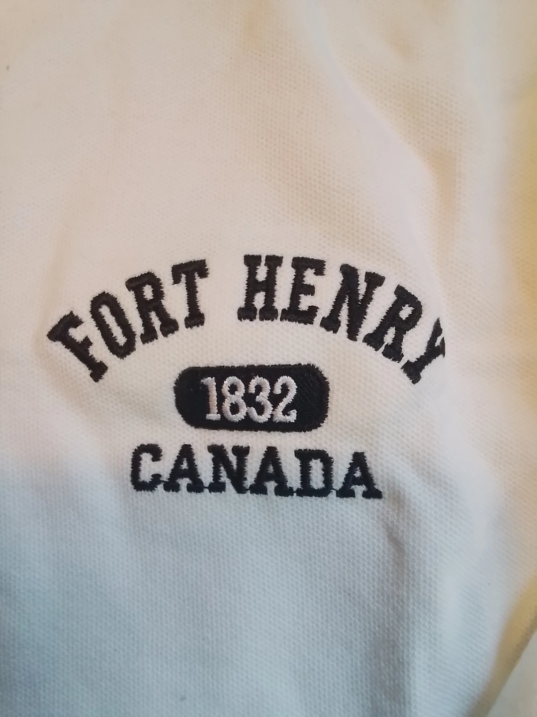 Roots Fort Henry Polo Shirt XL/TG White - photo 3