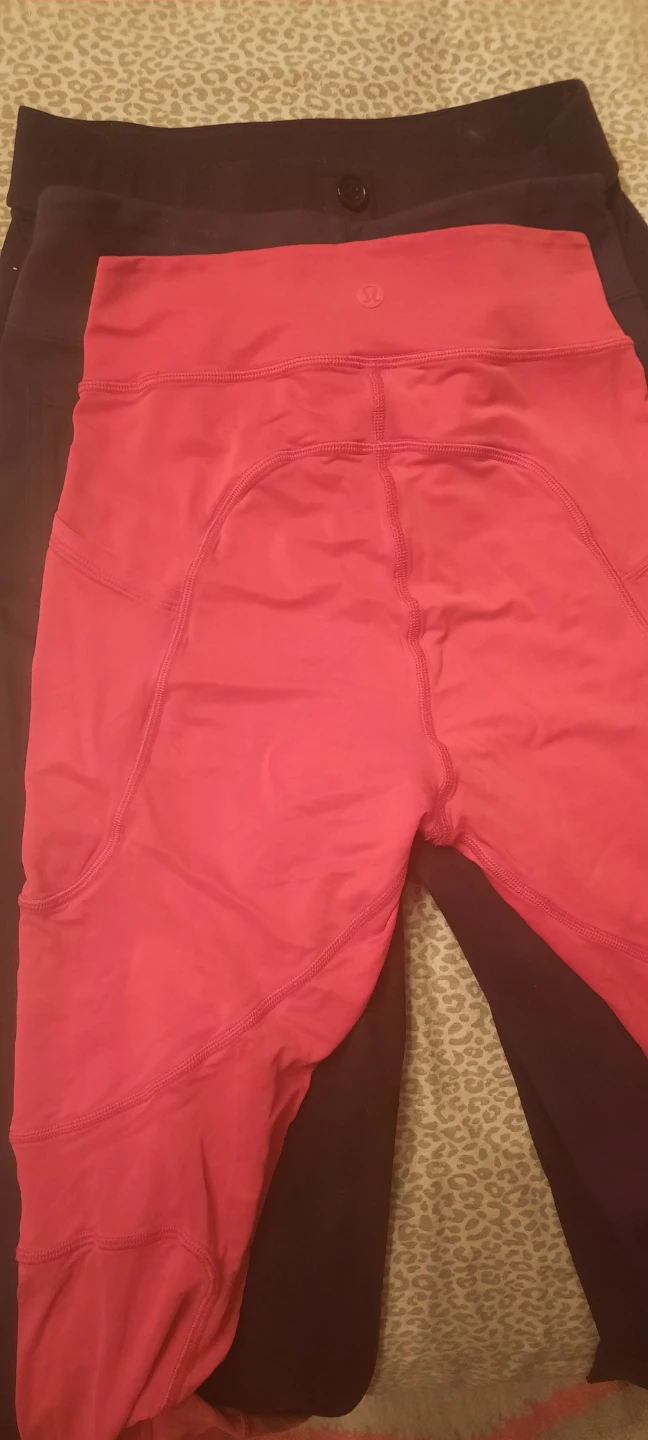 Navy Blue Button-Front Pants - photo 5