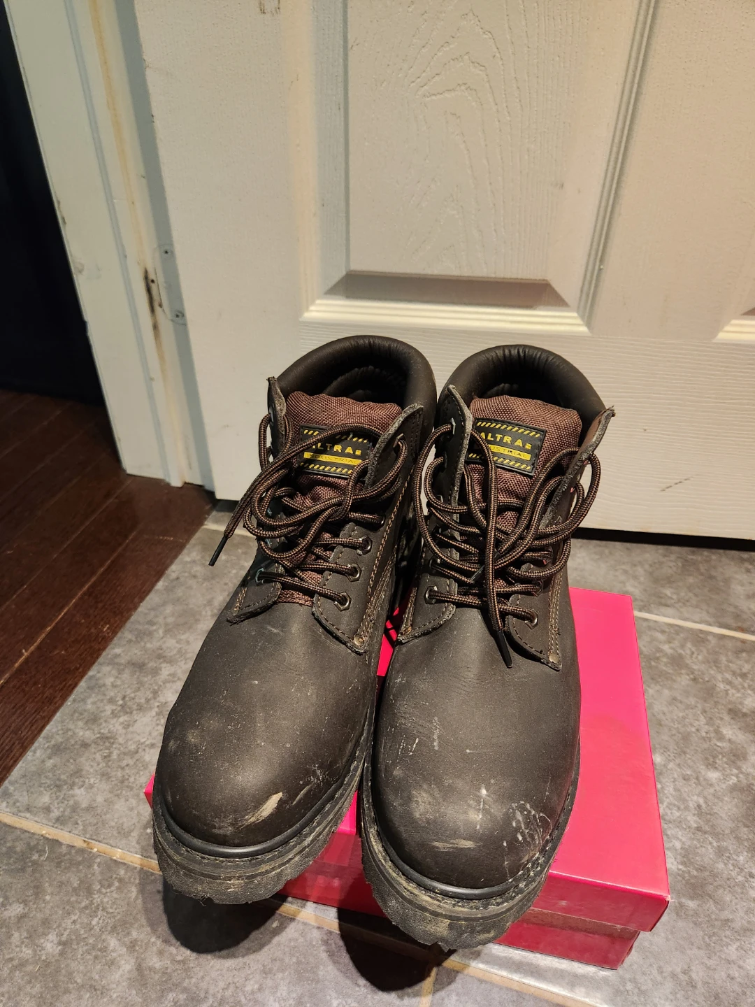 ULTRA Safety Work Boots - Brown - photo 2